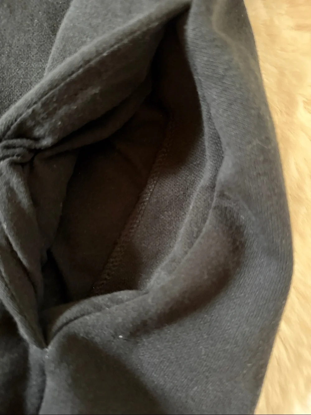 The North Face Hoodie & Jogger Sweatsuit Set Black Taupe Two Piece